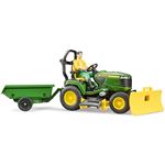 Tracteur tondeuse John Deere bworld