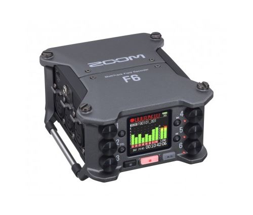 Zoom F6 - Enregistreur multipiste broadcast de terrain - 6 préamplis