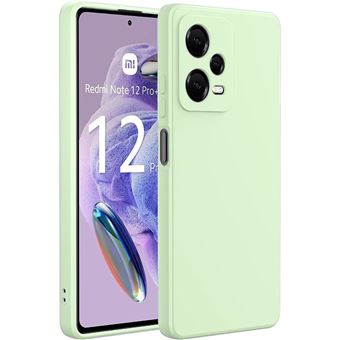 Coque pour Xiaomi Redmi Note 12 Pro+ 5G / Note 12 Pro Plus 5G - Protection Silicone Fine Léger Efficace Antichoc Vert - BOOLING - 1