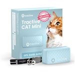 Tractive CAT Mini – Collier GPS chat avec moniteur de santé – Menthe