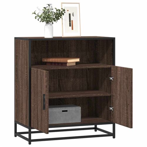 VIDAXL - Buffet - 68x35x76 cm - Marron - Image 2