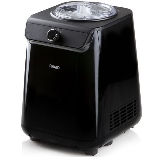 PRIMO PR404IM Sorbetière - 1,2 L - Blanc/Noir
