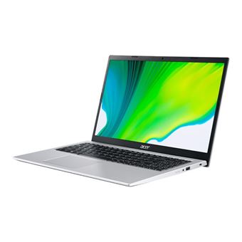 Acer Aspire 1 A115-32 - Intel Celeron - N4500 / jusqu'à 2.8 GHz - Win 11 Home in S mode - UHD Graphics - 4 Go RAM - 128 Go eMMC - 15.6" 1920 x 1080 (Full HD) - Ethernet, Fast Ethernet, Gigabit Ethernet, Bluetooth, IEEE 802.11b, IEEE 802.11a, IEEE 802.11g