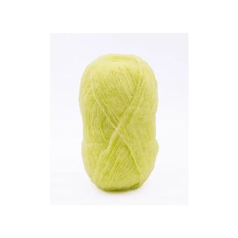 Lot De 5 Pelotes De Laine PHIL LIGHT ABSINTHE - Acrylique Jaune - Aiguille 6 - Marque Phildar
