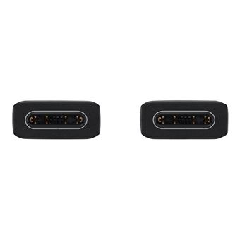 Samsung EP-DA705 - Câble USB - 24 pin USB-C (M) pour 24 pin USB-C (M) - USB 2.0 - 3 A - 1 m - noir