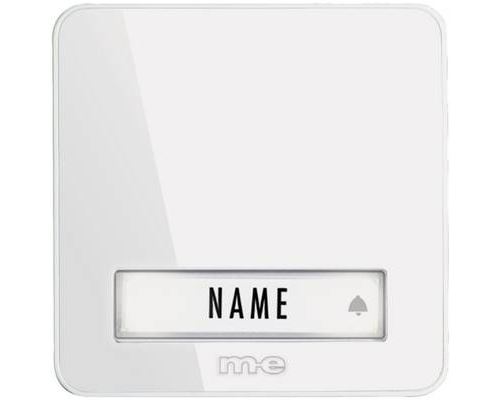 Non Communiqué Blanc Emetteur Pour Sonnette Sans Fil M-E Modern-Electronics 41077 200 M