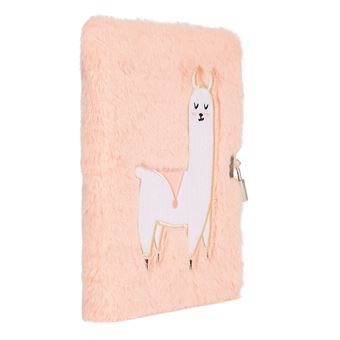 Journal Intime Peluche Lama - Draeger Paris