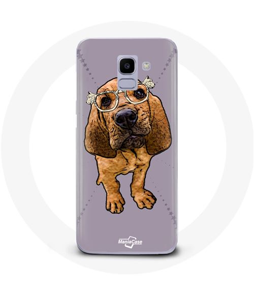 Coque pour Samsung Galaxy A8 2018 Beagle Race de chiens dessin Animé Maniacase