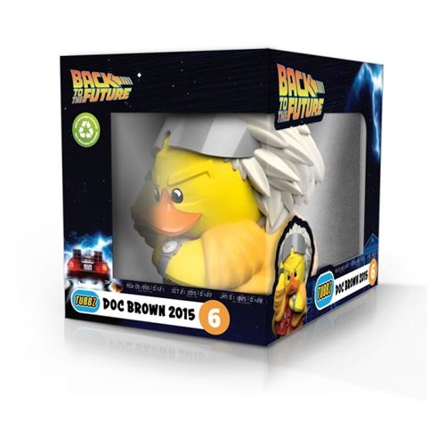 Non Communiqué Multicolore Retour Vers Le Futur - Figurine Tubbz Doc Brown 2015 Boxed Edition 10 Cm