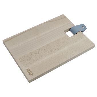 Planche à découper en bois rectangulaire 25 x 18 cm Tasty Green - 1