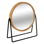 FIVE Simply Smart - Miroir de Salle de Bain "Balançoire" 20cm Naturel