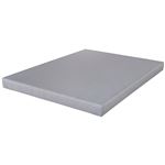 Sommier déco SR9 - Gris clair 160x200 - Lattes bois - H.13 cm - Made in France