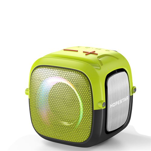 Enceinte sans fil HOPESTAR partyONEmini étanche haute puissance jaune