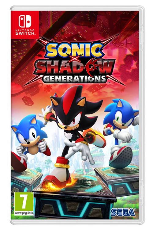 Jeu Sonic x Shadow Generations Nintendo Switch