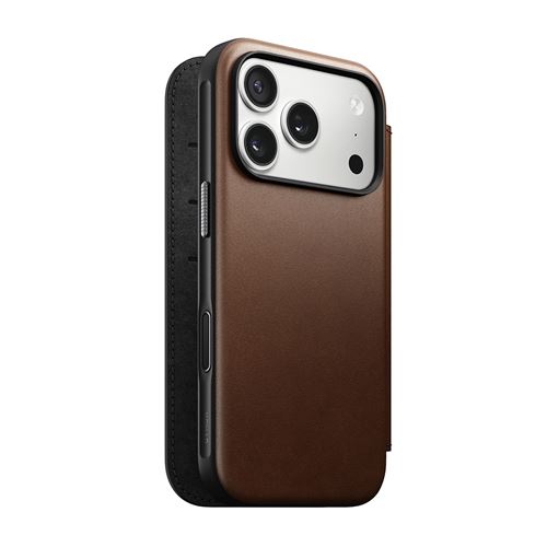 Nomad Marron Modern Leather Folio Iphone 17 Pro Leder Case Iphone 17 Pro Nm014186858 - Image 4