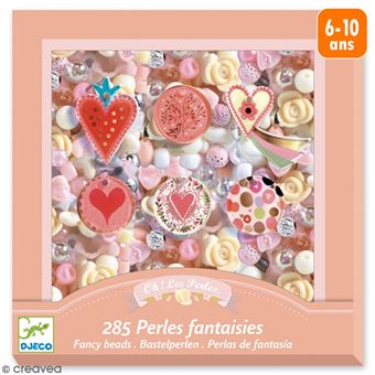 Perles fantaisies theme coeur