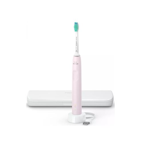 Brosse à Dents Électrique Philips Sonicare 3100 Series Rose Sucre Hx3673