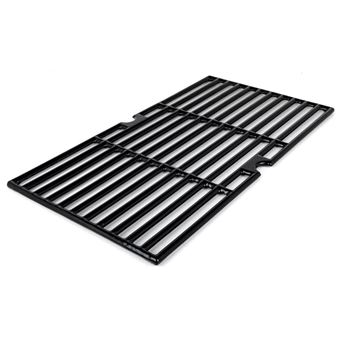 Grille de cuisson en fonte émaillée pour barbecue à gaz 3 brûleurs - 1