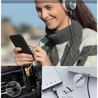 Câblage de câble audio sans fil Bluetooth AUX de voiture pour