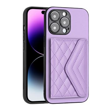 Compatible Étui Pour GANGXUNiphone 15 Pro Fonction Baillou Haute Qualité Unique Incision Précise Violet - 1
