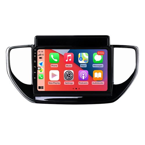 Autoradio Multimédia RoverOne Android 2Go RAM 32Go ROM GPS pour Hyundai Solaris 2 2020 - 2021 CarPlay Android Auto