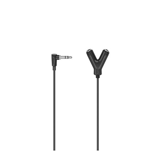 Hama Adaptateur Audio En Y Jack 3,5 Mm Vers 2 Jack 3,5 Mm - Image 3