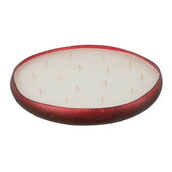 Bougie Parfumée Déco "Livia" 37cm Oud Amber Rouge - 1