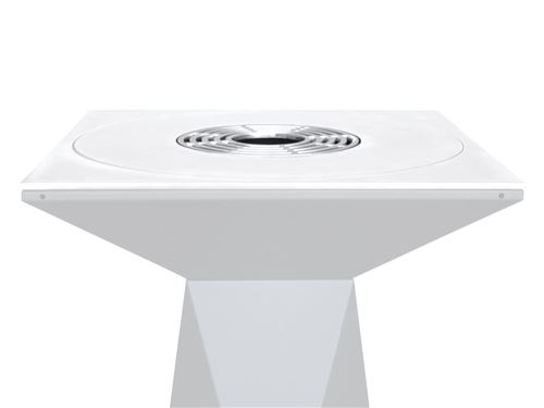 Non Communiqué Grille Avec Ouverture Wok En Acier Carbone Pour Brasero - Artiss