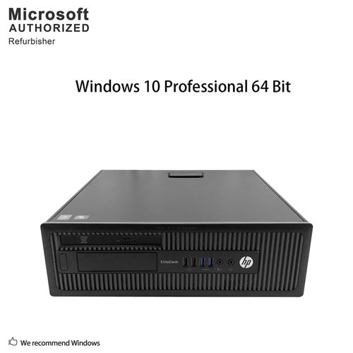 Ordinateur de Bureau HP EliteDesk 800 G1 SFF - Remis à neuf