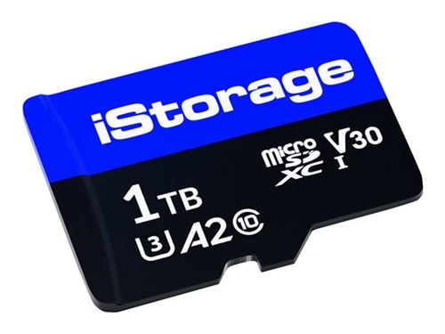 iStorage - Carte mémoire flash - 1 To - A2 / Video Class V30 / UHS-I U3 / Class10 - micro SDXC
