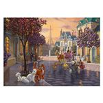 Puzzle Schmidt - Thomas Kinkade : Les chats aristocrates, 1000 pièces