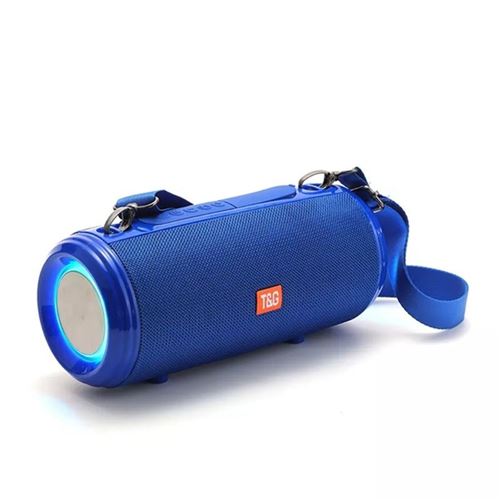 Yonis Bleu Enceinte Bluetooth Étanche Son 360° - Image 2
