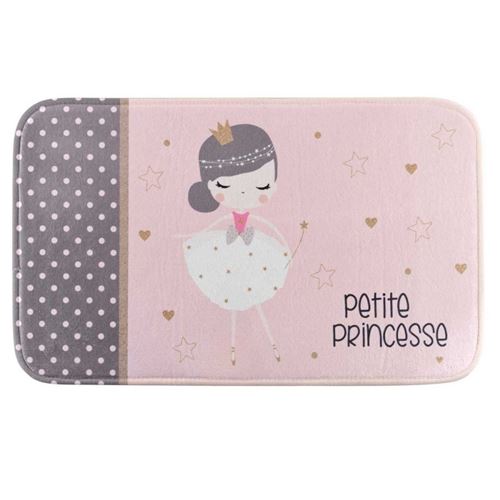 Generique Rose Tapis Enfant Petite Princesse 45X75cm - Image 2
