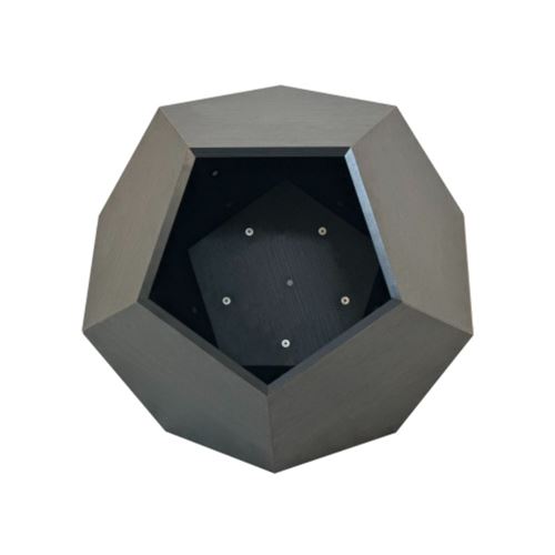 YeMaster Meubles modernes pour animaux de compagnie, chenil pour animaux de compagnie, table d'appoint pour canapé, 66CM, meubles multifonctionnels, noir marron
