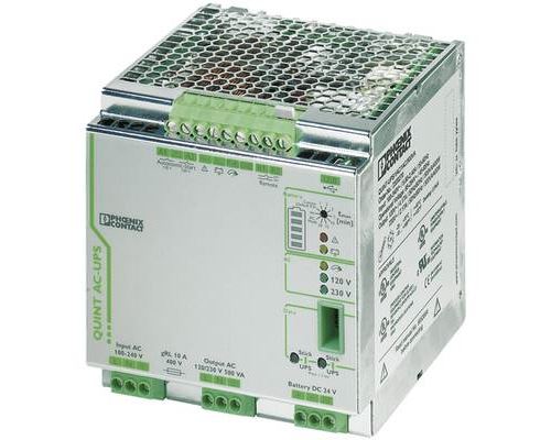 Onduleur (ASI) industriel - Installation (rail DIN) Phoenix Contact QUINT-UPS/ 1AC/1AC/500VA