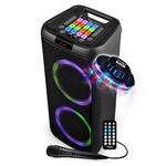 VULKKANO T50 Arc Enceinte Aplifiée avec 50W de Puissance, Woofer de 4