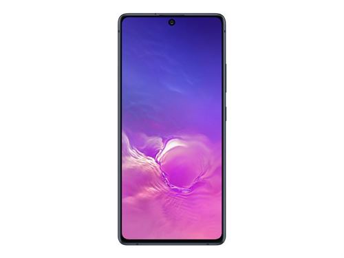 Samsung Galaxy S10 Lite - 4G smartphone - double SIM - RAM 8 Go / Mémoire interne 128 Go - microSD slot - écran OEL - 6.7"" - 2400 x 1080 pixels - 3 x caméras arrière 48 MP, 12 MP, 5 MP - front camera 32 MP - noir prisme État correct - N/A reconditionné disponible sur Fnac