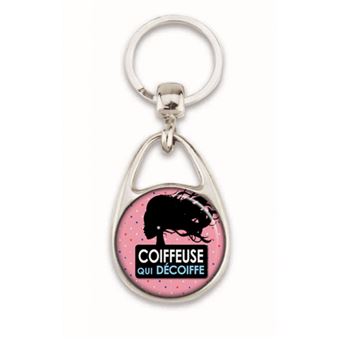 Porte clés Coiffeuse - Idée cadeau pratique