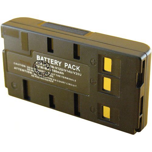 AboutBatteries Batterie Compatible JVC GR-FXM105S - 6.0V 2100mAh Ni-MH, Remplacement Haute Performance