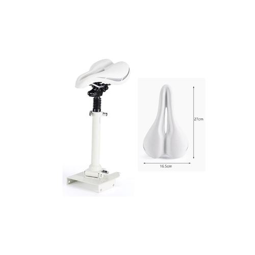 Siège pliable Urbango pour trottinette électrique Xiaomi M365 Blanc