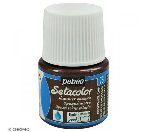 P&eacute;b&eacute;o 295075 Setacolor Opaque 1 Flacon ECLAT de Chocolat Moir&eacute; 45 ML