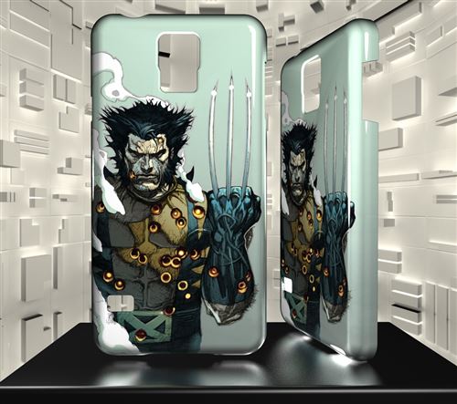 Coque Design Samsung Galaxy J5 (2017) Wolverine Comics 02
