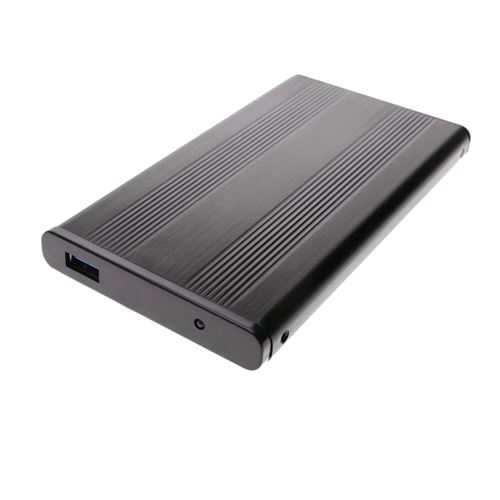 Boîtier externe pour disque dur 2.5 HDD SATA 3.0 à USB 3.0 à 5 Gbps aluminium