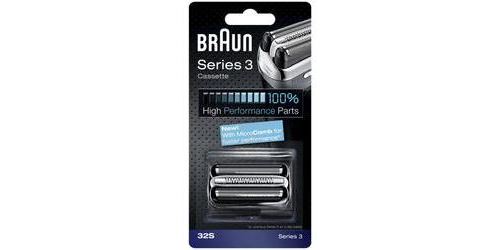 Tête de rasoir Braun 32S - Kombipack argent