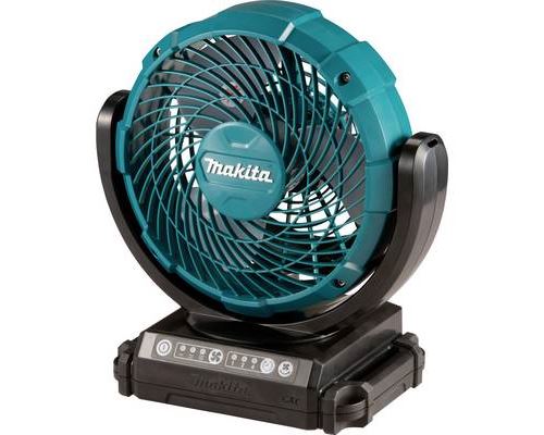 Makita Ventilateur De Sol (Ø X H) 180 Mm X 284 Mm Turquoise, Noir
