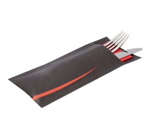 Pochette à couverts avec serviette