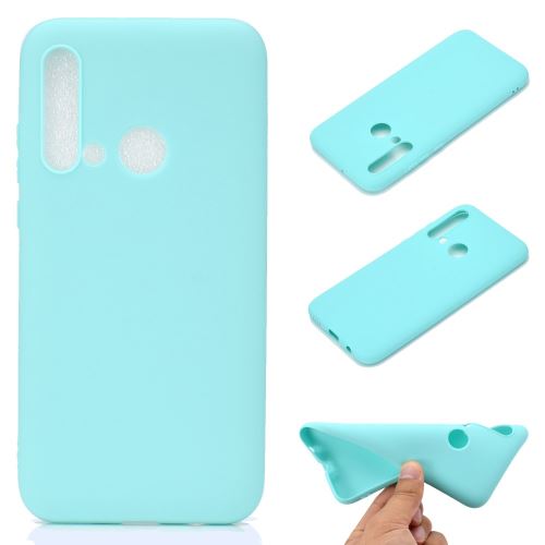 Coque en TPU mat souple givré bleu clair pour votre Huawei P20 lite (2019)/Nova 5i