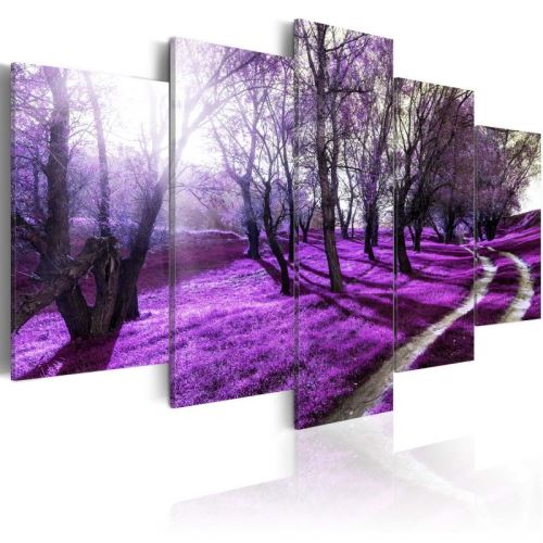 Tableau - Verger de lavande .Taille : 100x50