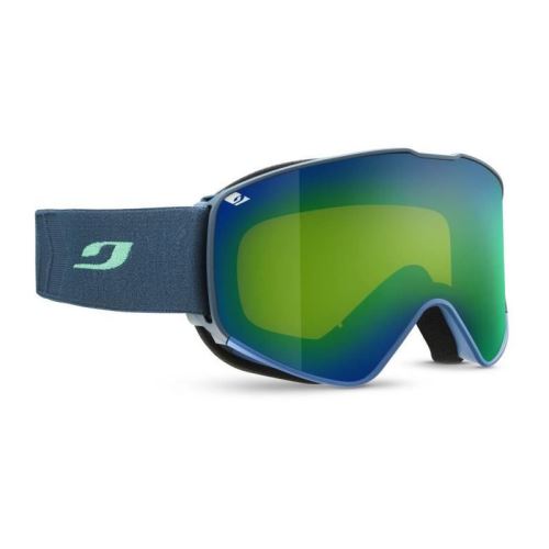 julbo masque de ski alpha - bleu sombre et vert cat3