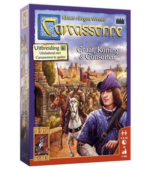 999 games Carcassonne: Graaf, Koning en Consorten